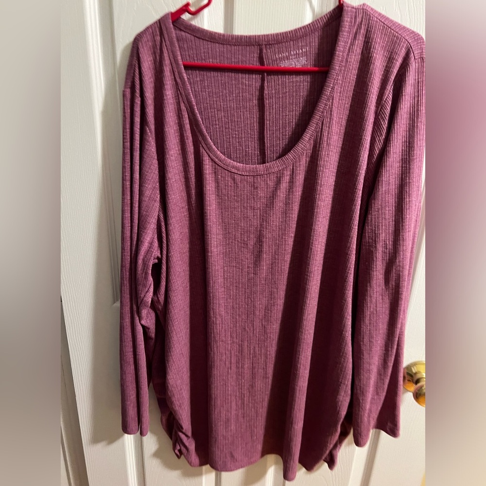 Lane Bryant purple long sleeve
